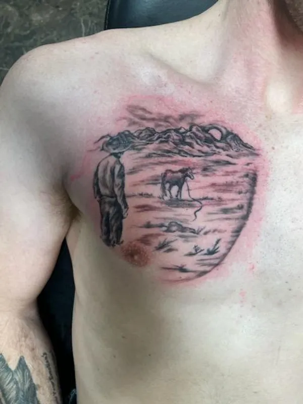 Custom Tattoo Design by Asawolf Viking Tattoo