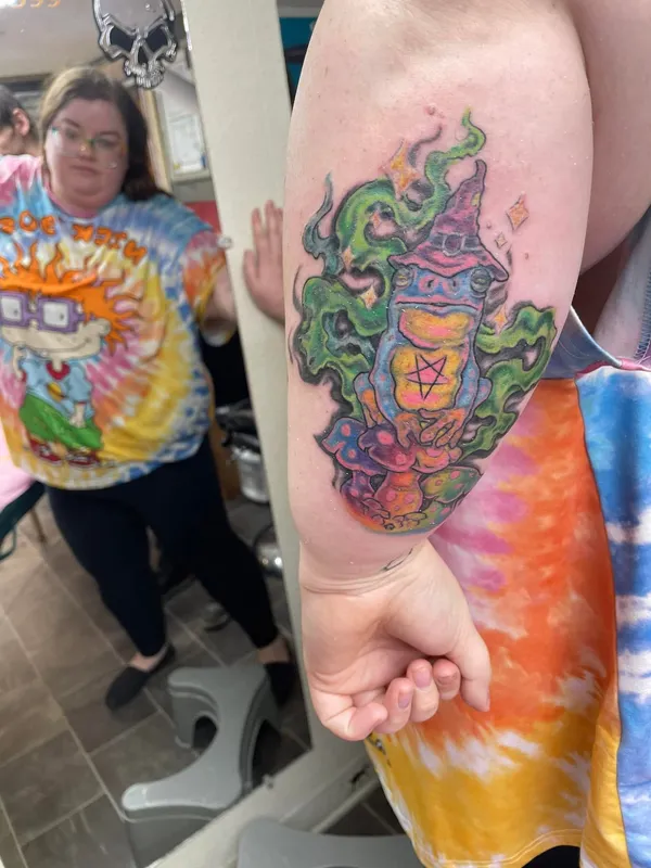 Custom Tattoo Design by Asawolf Viking Tattoo
