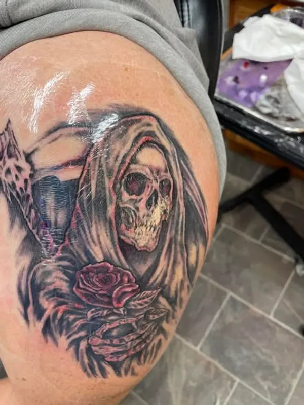 Custom Tattoo Design by Asawolf Viking Tattoo