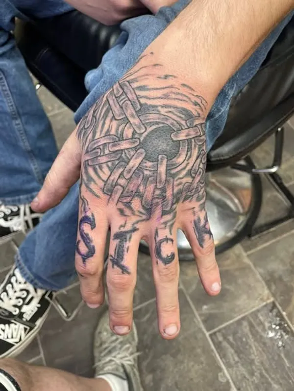 Custom Tattoo Design by Asawolf Viking Tattoo