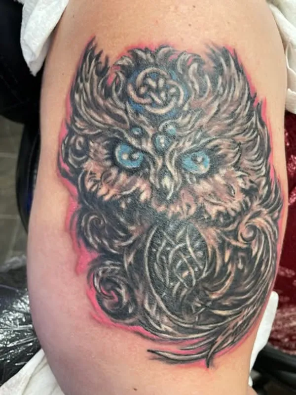 Custom Tattoo Design by Asawolf Viking Tattoo