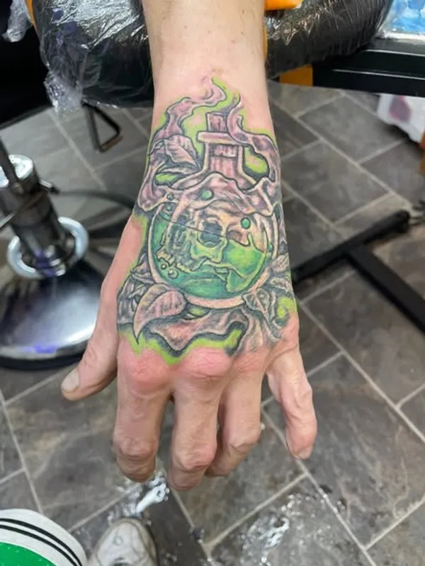 Custom Tattoo Design by Asawolf Viking Tattoo