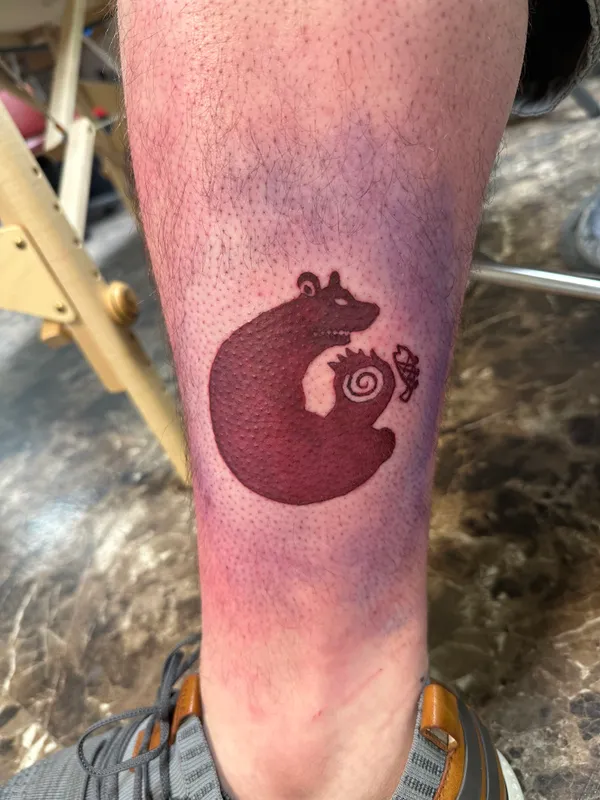 Custom Tattoo Design by Asawolf Viking Tattoo