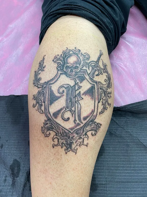 Custom Tattoo Design by Asawolf Viking Tattoo