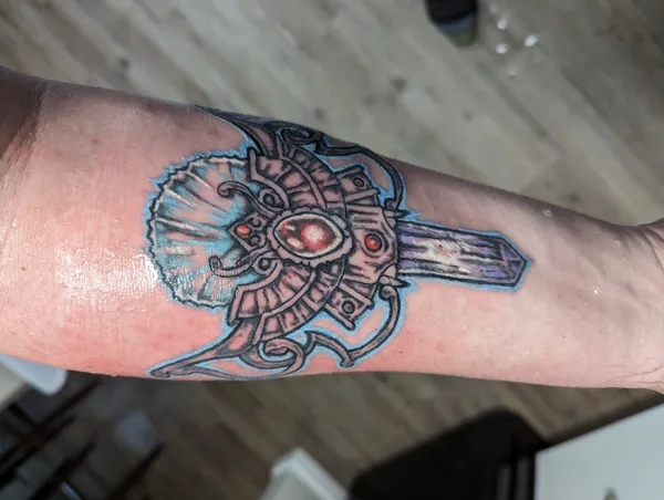 Custom Tattoo Design by Asawolf Viking Tattoo